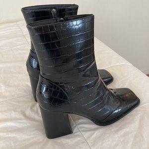 Nasty gal crocodile booties